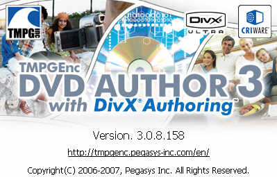 TMPGEnc DVD Author 3 with Divx Authoring