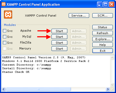 การติดตั้ง Xampp – Xirbit.Com