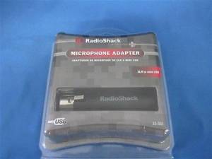 RadioShack 33-331 XLR to Mini USB Adapter